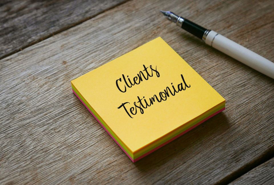 Clients testimonials