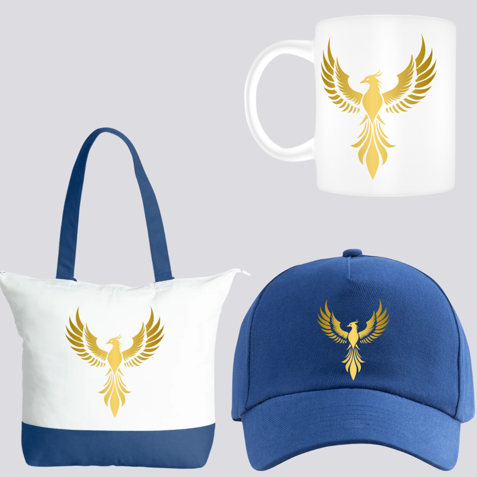 Phoenix sets tote bag  mugs   caps   7