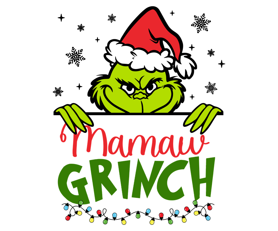 Seasons   christmas grinch mamaw