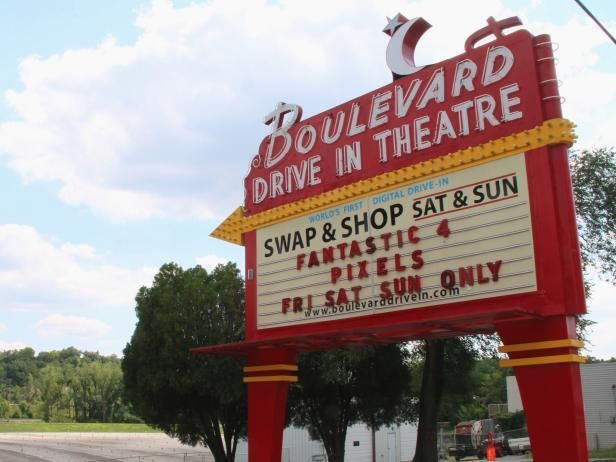 Drivein theater