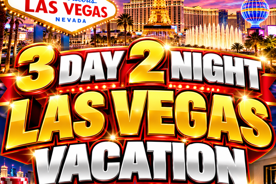 3 day las vegas vacation extravaganza