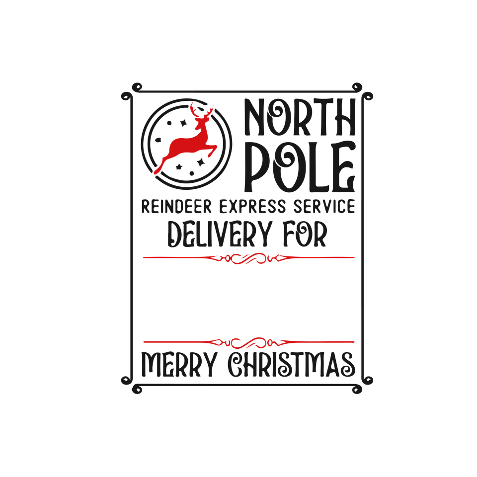 Bags   christmas north pole 01