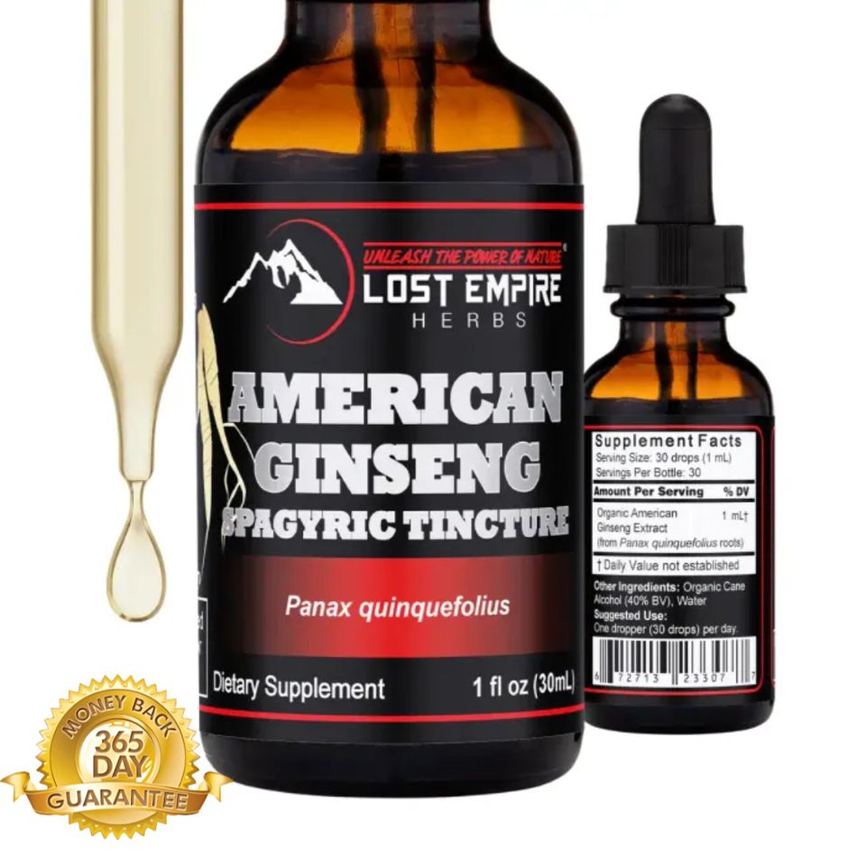 Buy american ginseng spagyric tincture