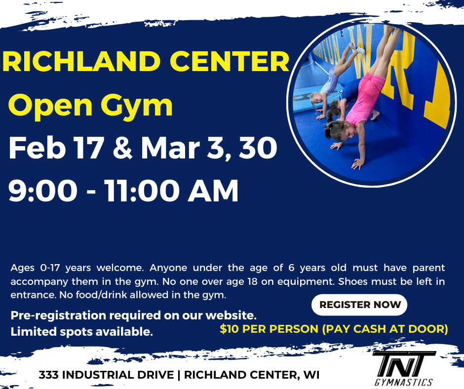 Richland center open gyms