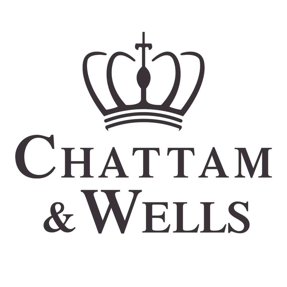 Chattam and wells logo combination stacked black chattam and wells logo combination stacked black digital