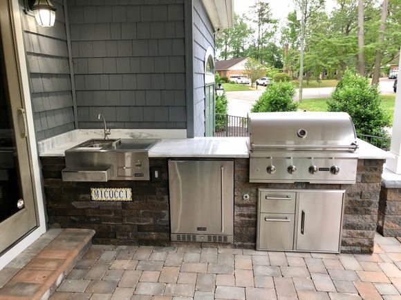 Outdoor kitchens home picture and on thumbnail