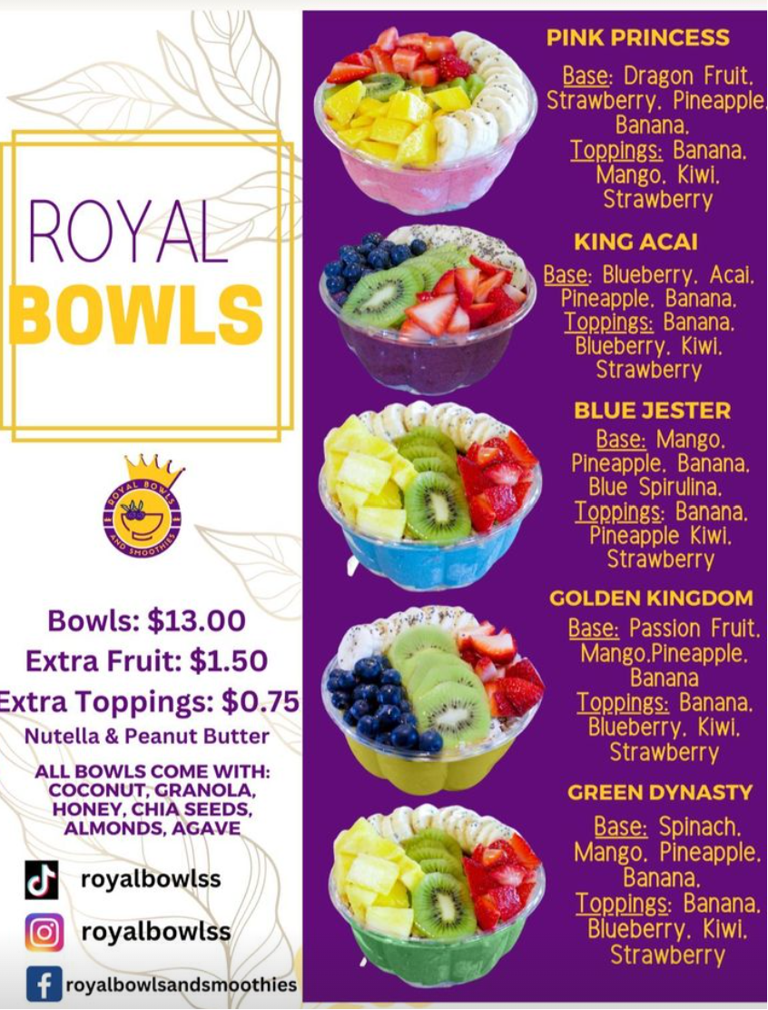 Smoothie and Juice Bar near Pensacola, FL Royal Bowls and Smoothies