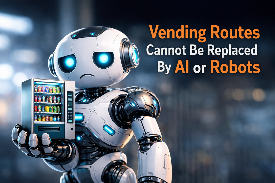 Vending Can't be Replaced by AI or Robots!
