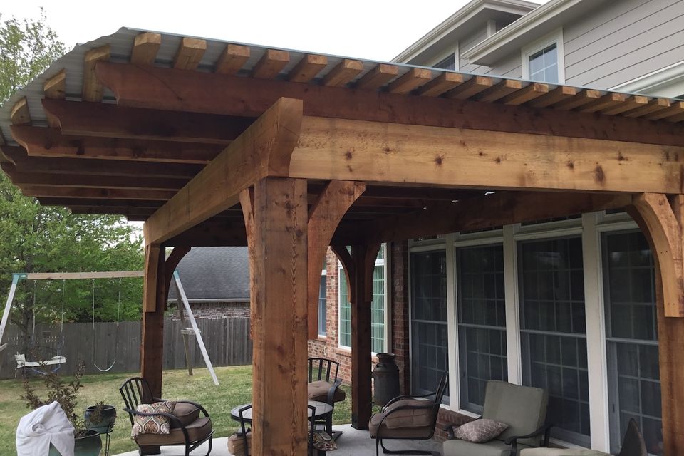 Select outdoor solutions  tulsa oklahoma  outdoor living pergolas shade structures  custom cedar pergola contractor builder construction company  photo apr 13  3 34 56 pm