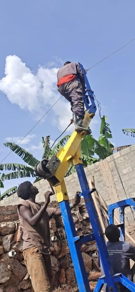 Deep water well drillers kiwenda village