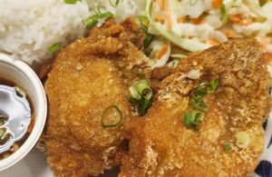 Fried chicken street food eats maunakea