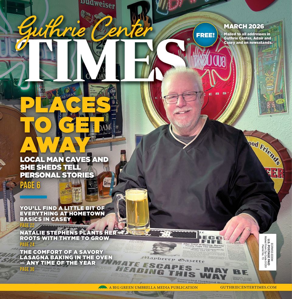 Guthrie center times   march 2026