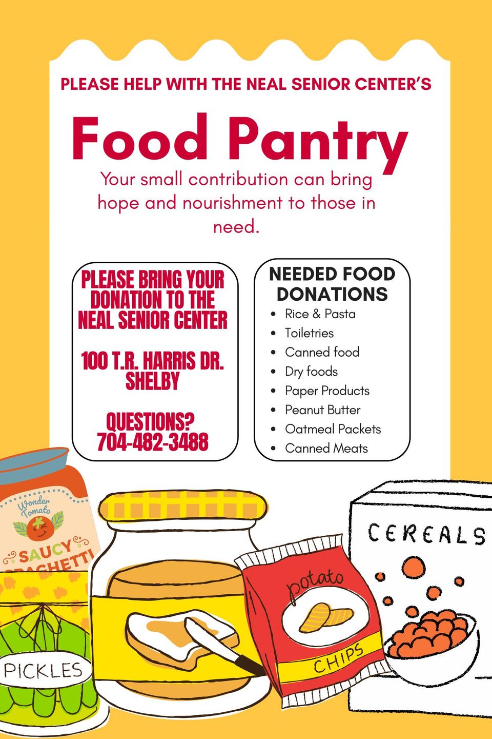 Poster food pantry may 2026