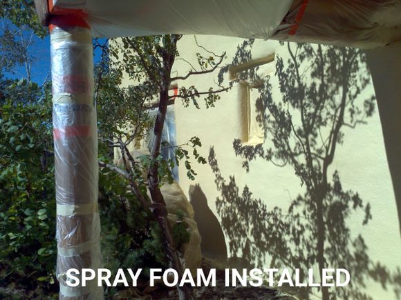 16spray foam installed