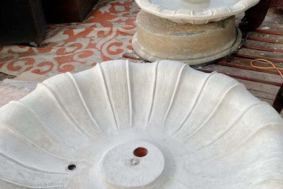 Water fountain before