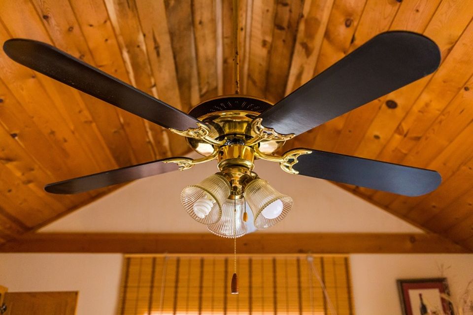 Ceiling fan installation