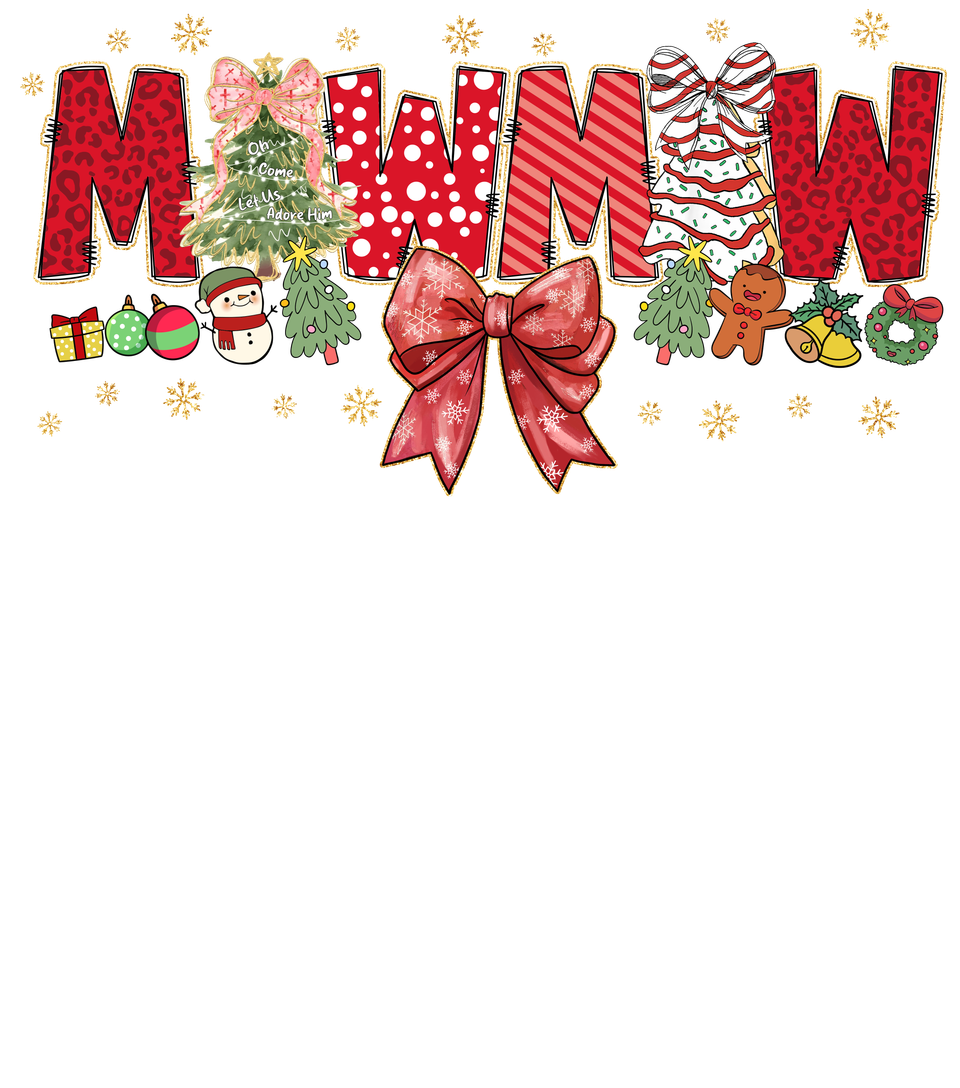 Seasons   christmas family bow mawmaw