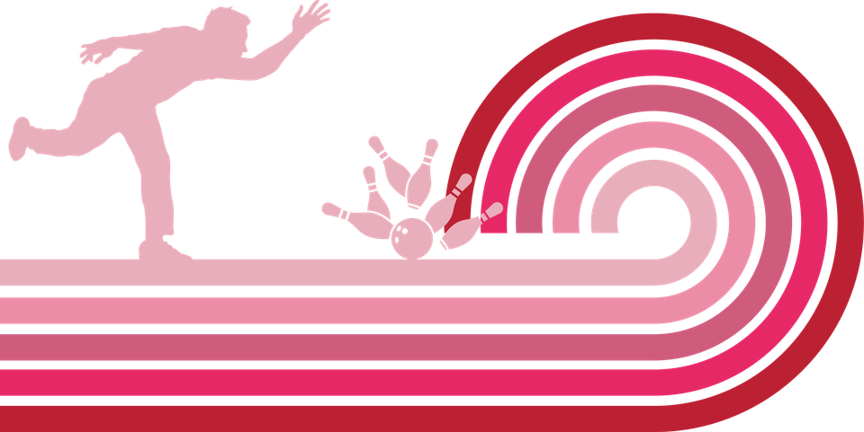 Bowling   retro sunset graphics 10