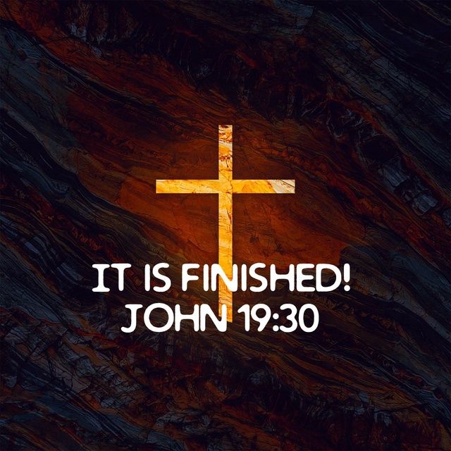 It is finished