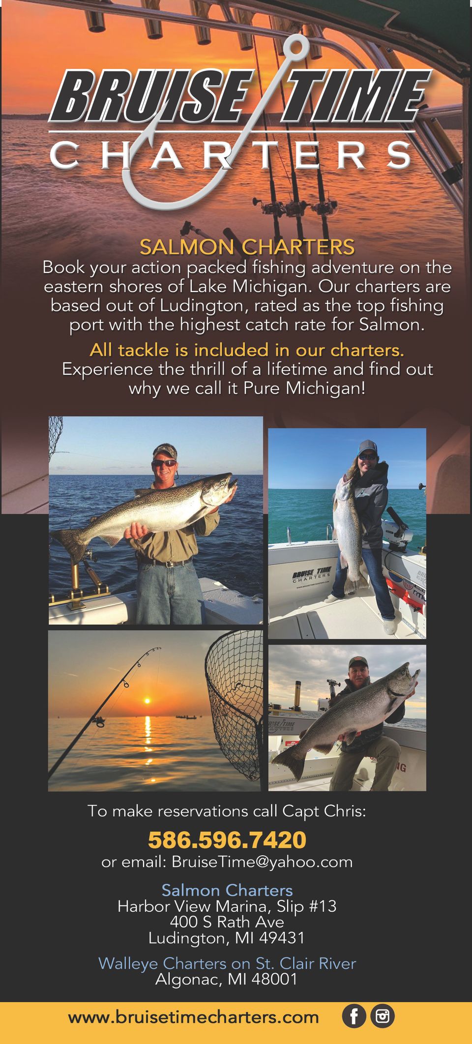 Bruise time rack card 4x9 front