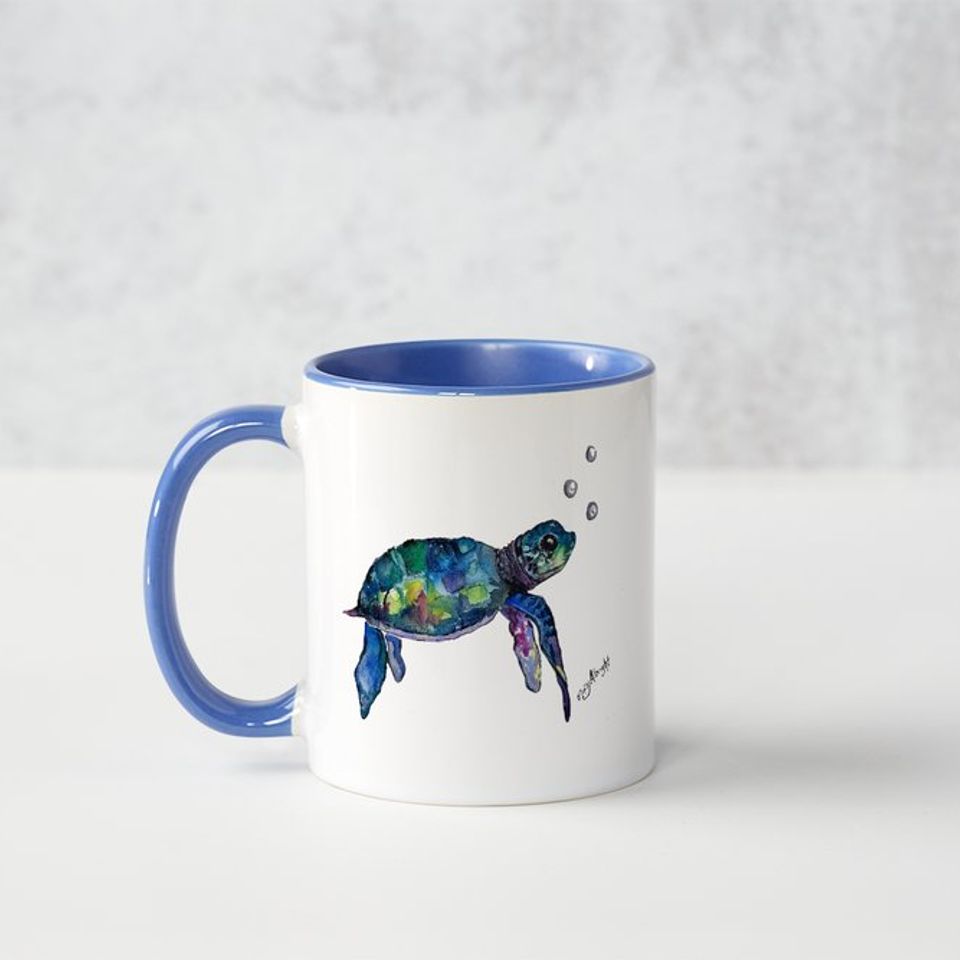 Sea turtle wcp mug