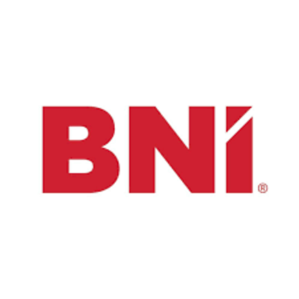 BNI logo representing Business Network International, a global business referral and networking organization.