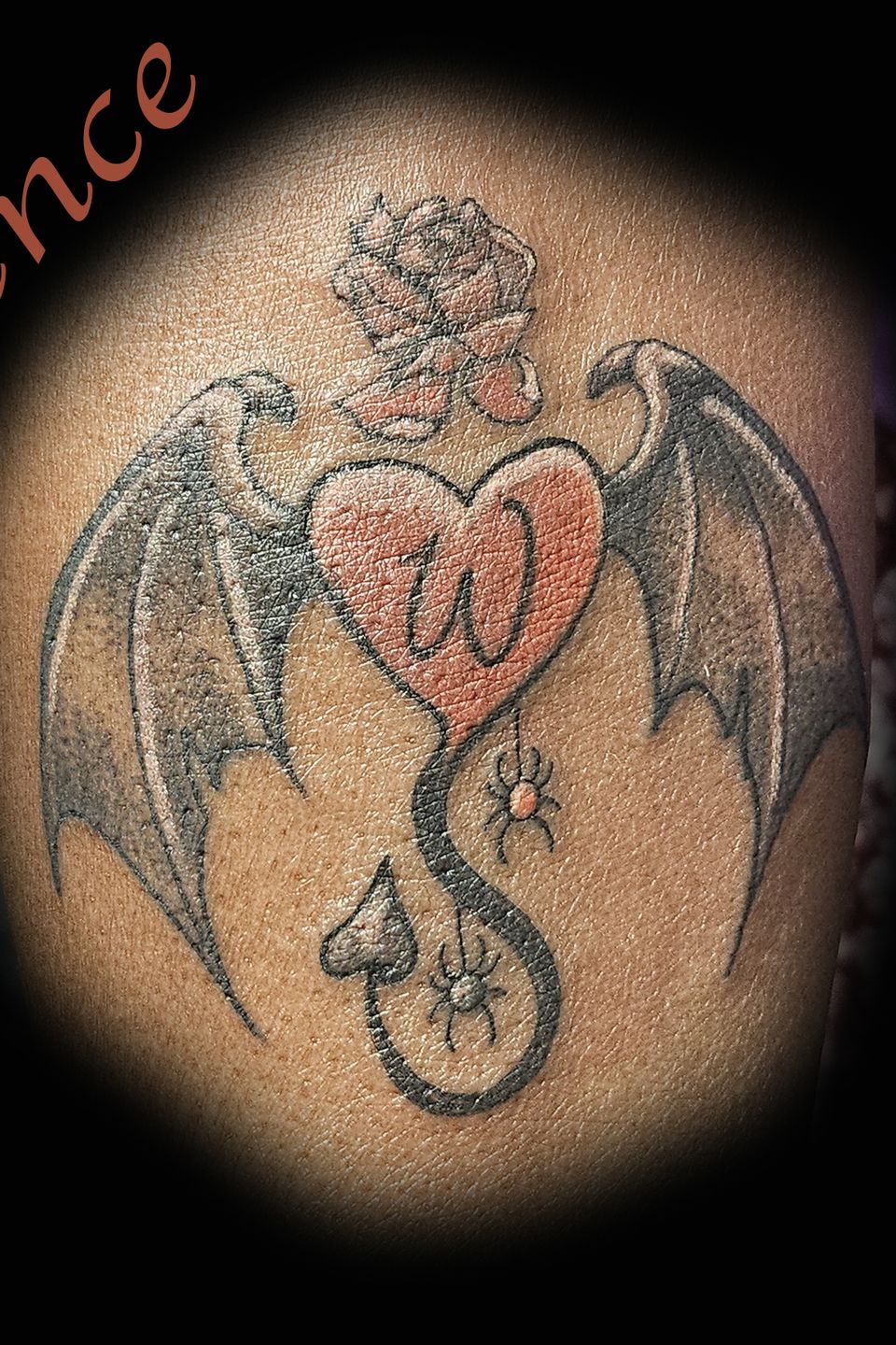 Spence heart dragon
