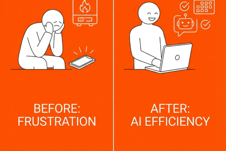 Before frustration after efficency