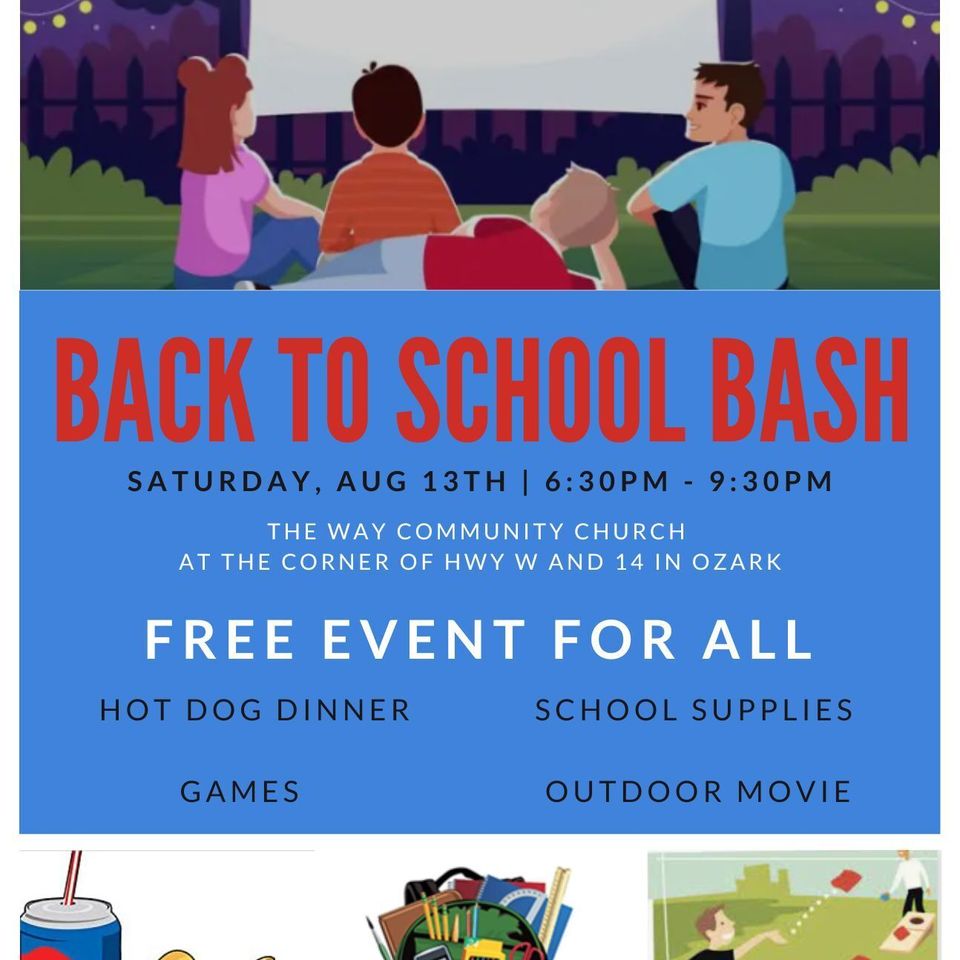 Back to school bash