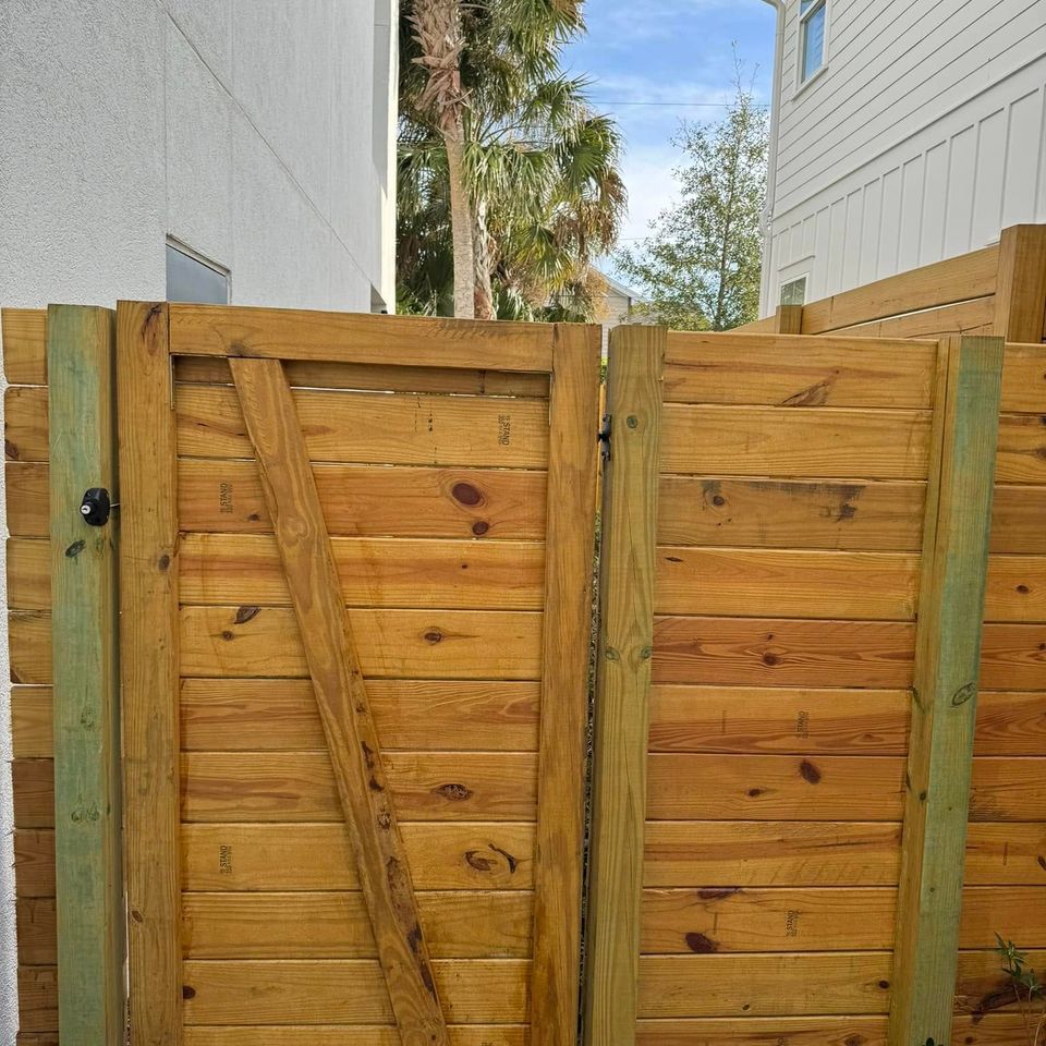 Fence nation wood nice 6