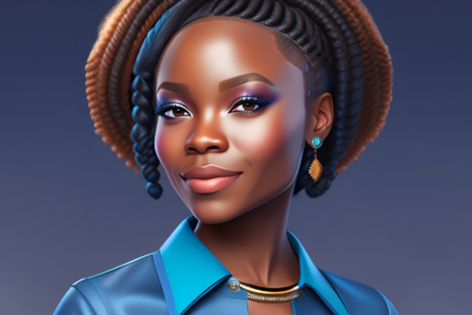 Balck woman avatar