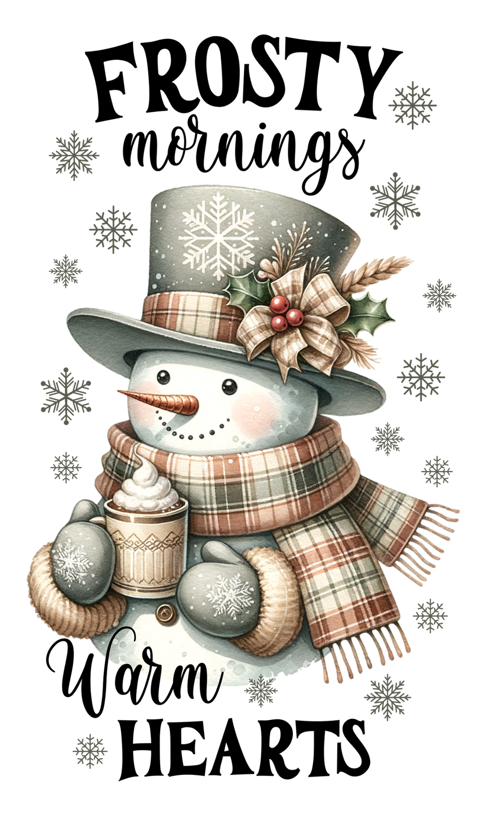 Seasons   christmas   frosty mornings snowman warm hearts