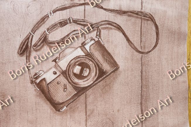 Sepia. Camera  