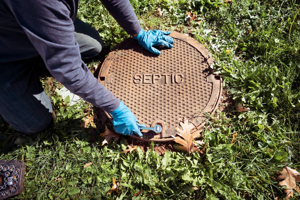 Septic tank inspection