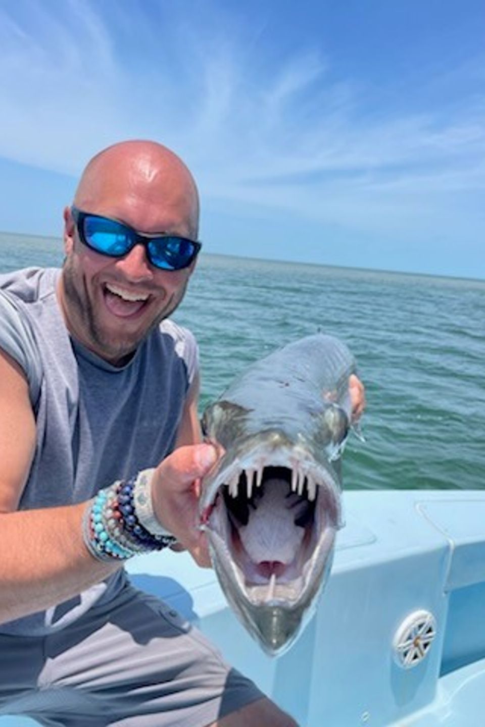 Barracuda fish catch