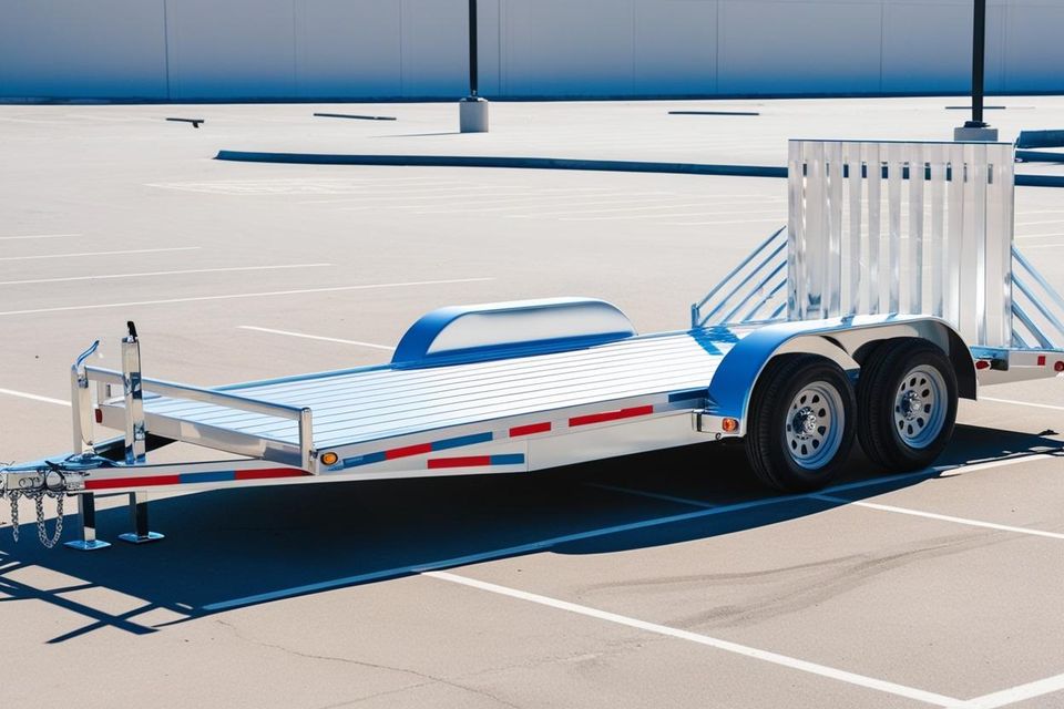 flatbed trailer