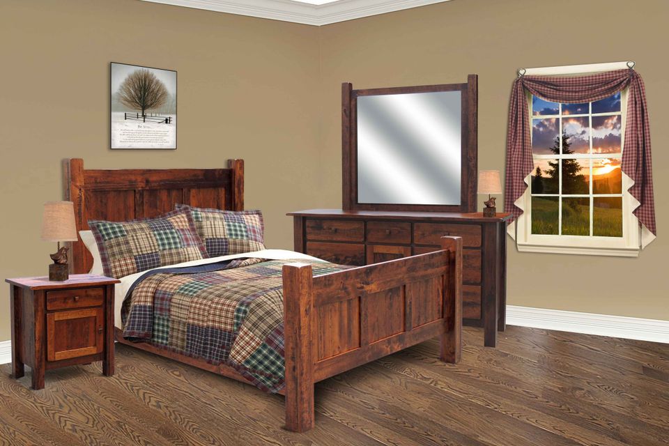 Kw bedroom layout rustic cabin creek