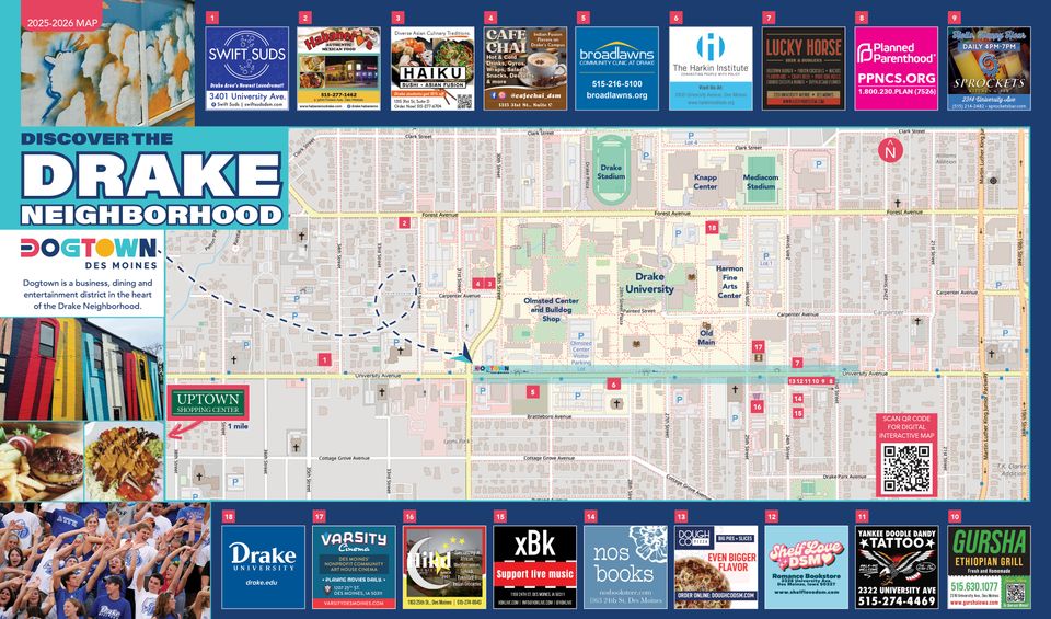 Drake area map 20252