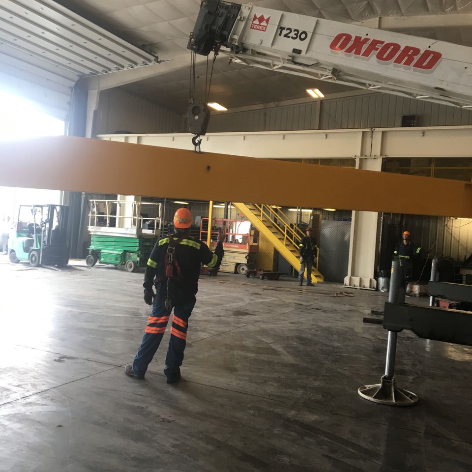 Crane install