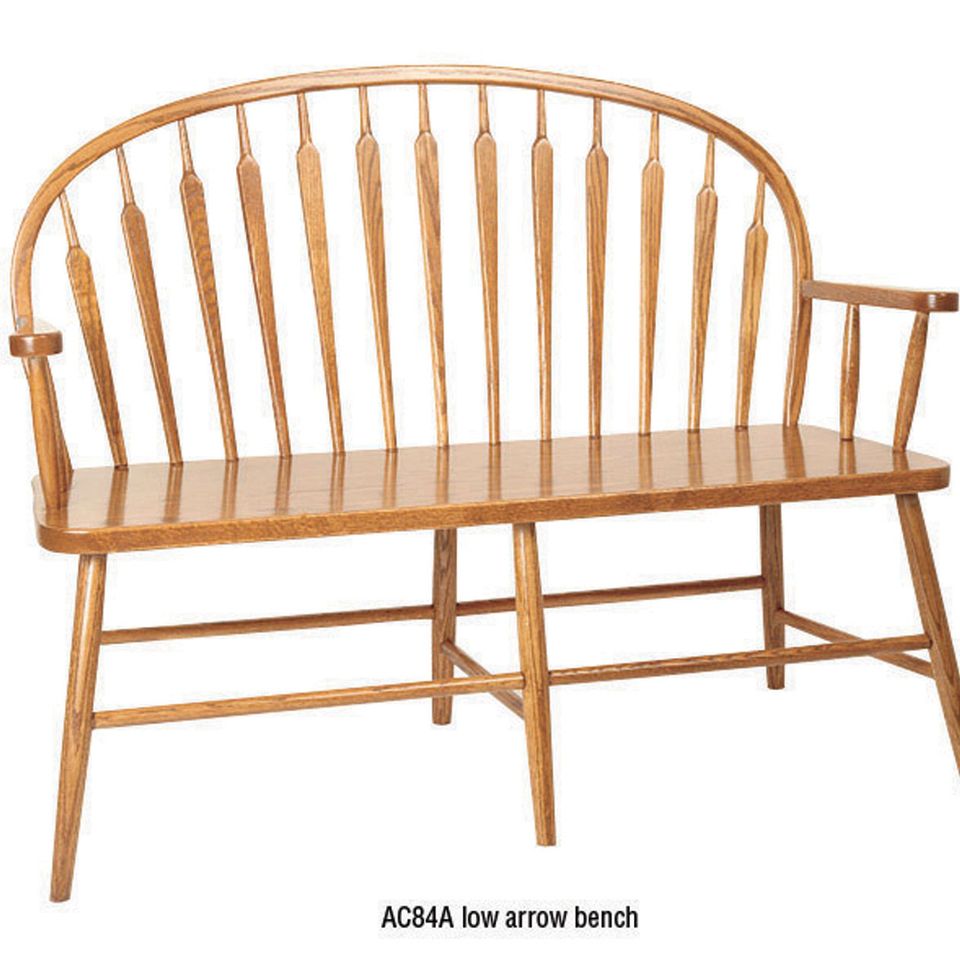 Hill low arrow bench