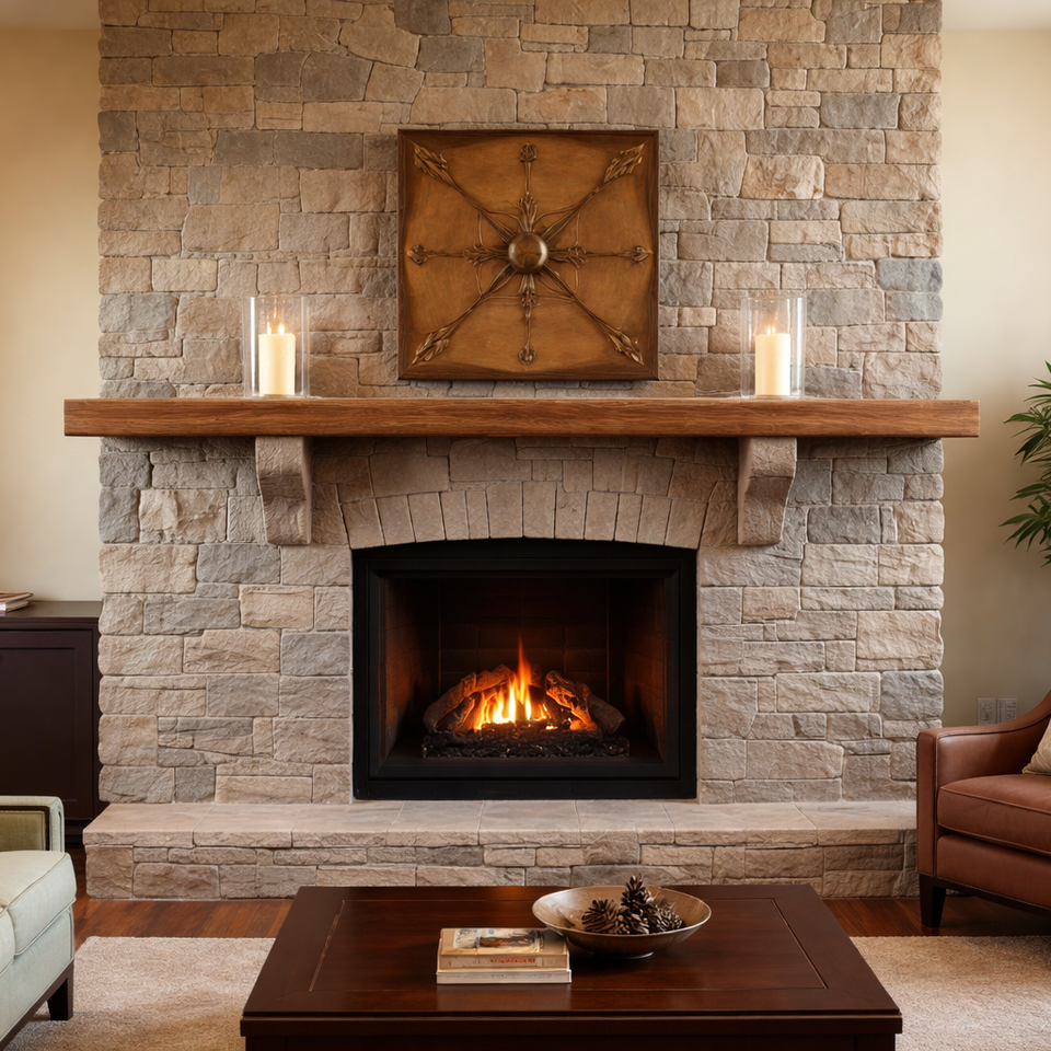 Fireplace renovation