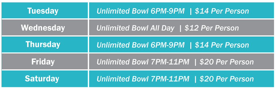 Specials packages