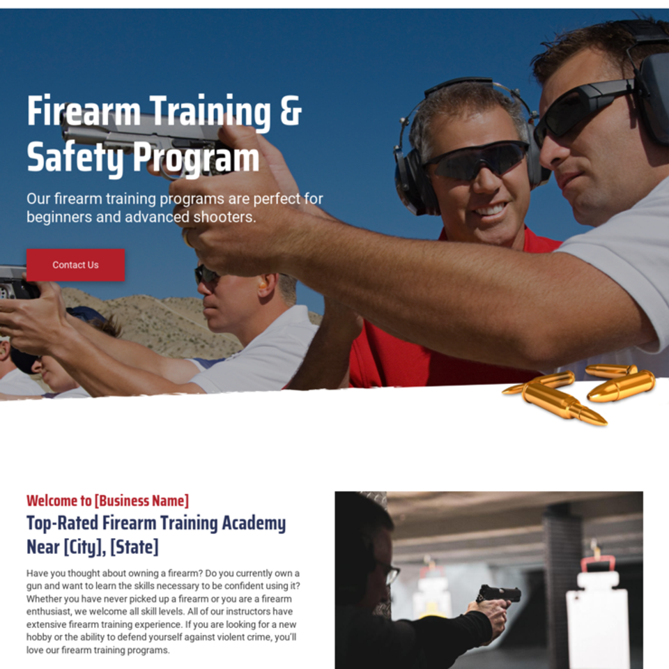 Firearm training