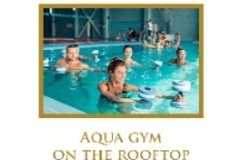 7. aqua gym on the rooftop