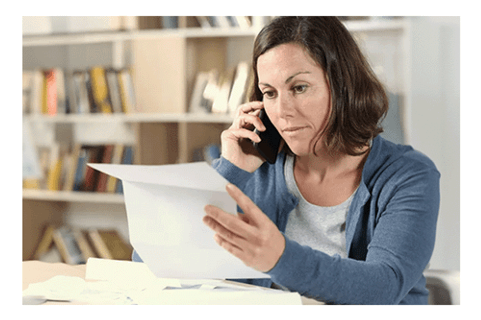 Women on phone