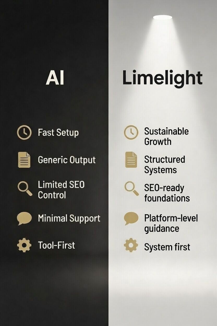 Website builder comparison