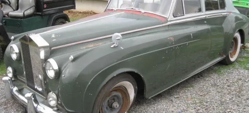 1958 Rolls Royce with title at auction, Kauffman Bros Auctions Brogue, PA