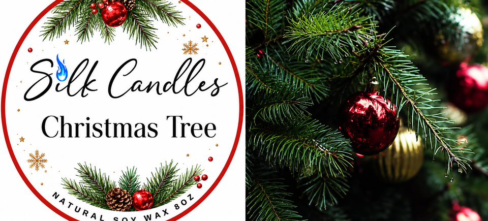 Christmas tree table card deco