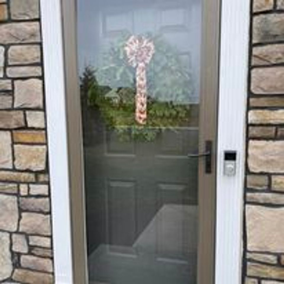 Front door installation