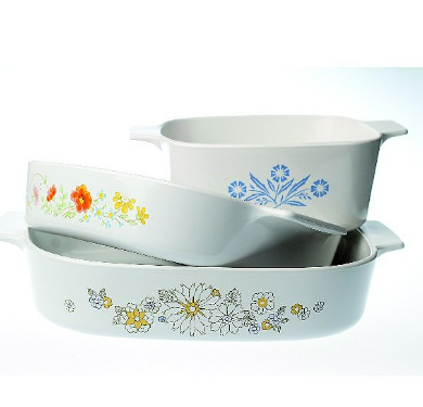 Pyrex Sculpted Baking Dishes with Lids, 6-Piece Set - Sam's Club